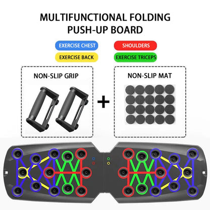 Flex Fusion Folding Push-Up Board